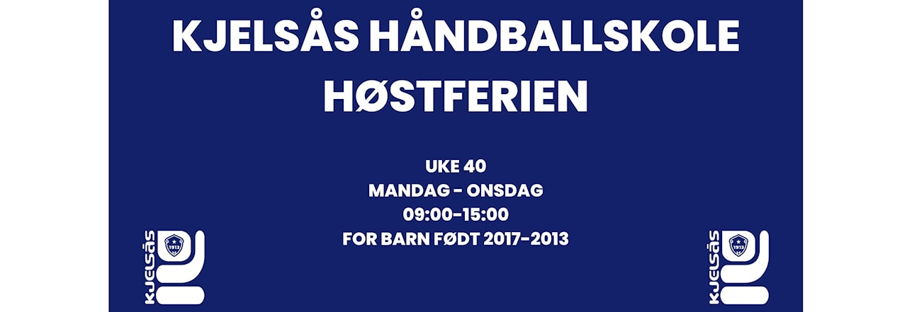 Håndballskole - høstferie